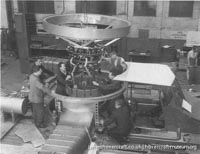 SRN1 during construction -  (credit: The <a href='http://www.hovercraft-museum.org/' target='_blank'>Hovercraft Museum Trust</a>).